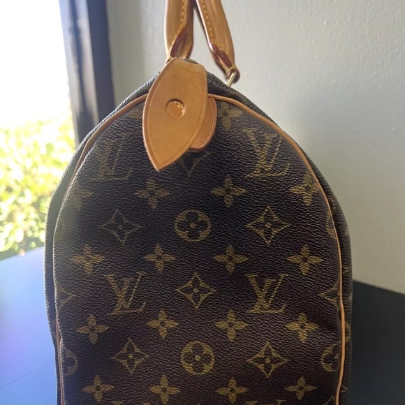 LOUIS VUITTON SPEEDY 30 HANDBAG MONOGRAM CANVAS - Picture 13 of 16